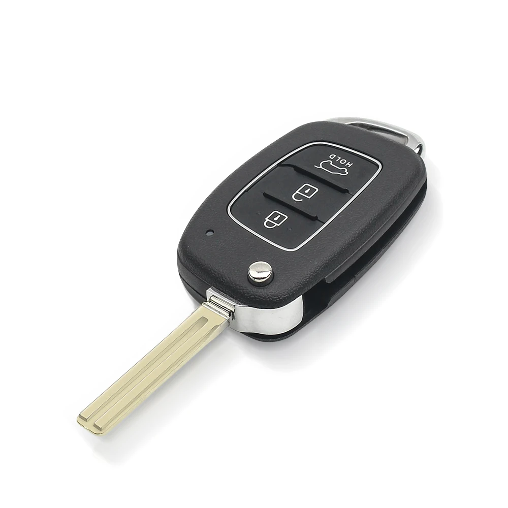 Ключ KEYYOU 2/3/4BTN для Hyundai Solaris, Creta Ix25 Kona Tucson Sonata I40 Elantra Ix35 I20 Ix45 2017-2019