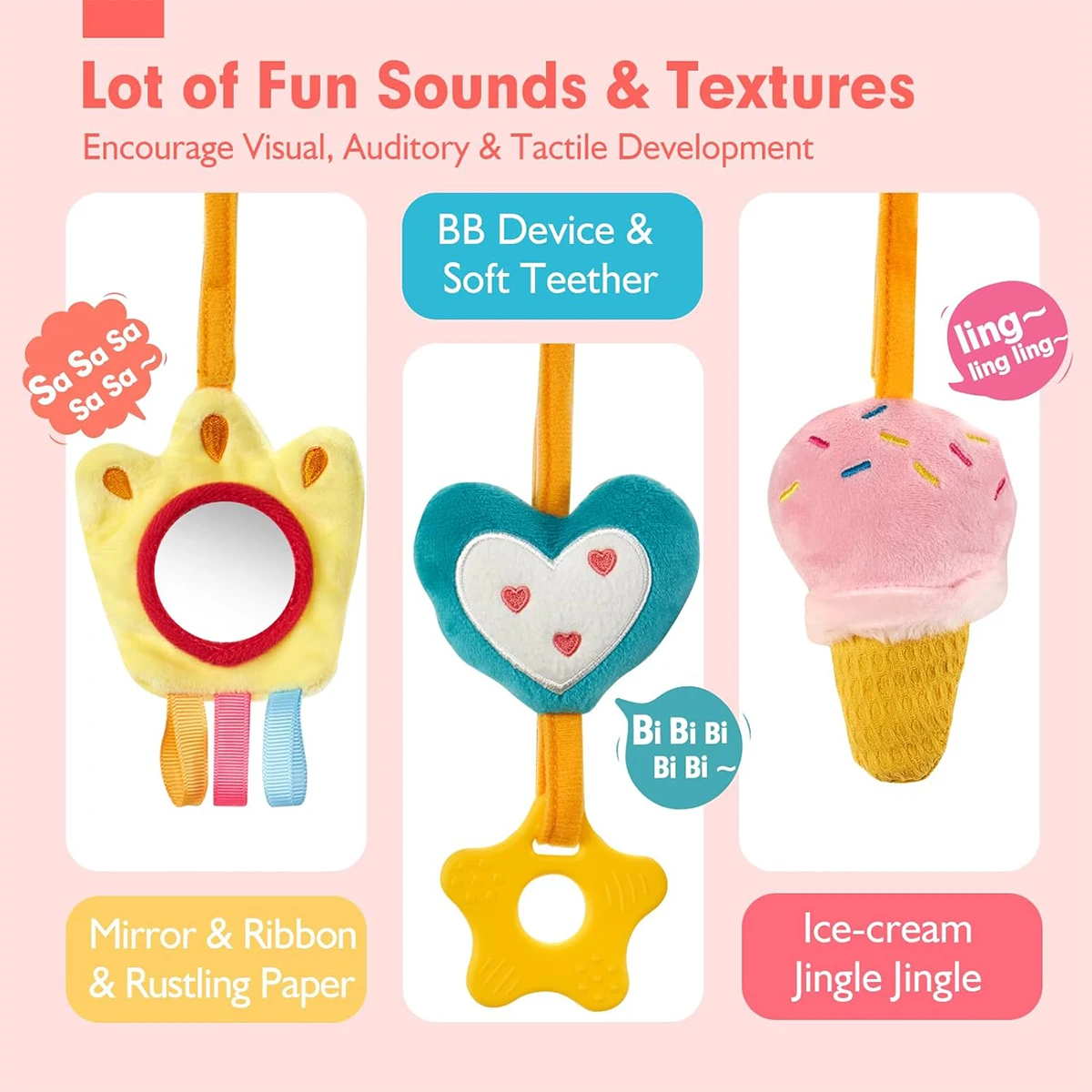 Красочное Детское Подвесное Сиденье С Единорогом Мягкая Тканевая Защитная