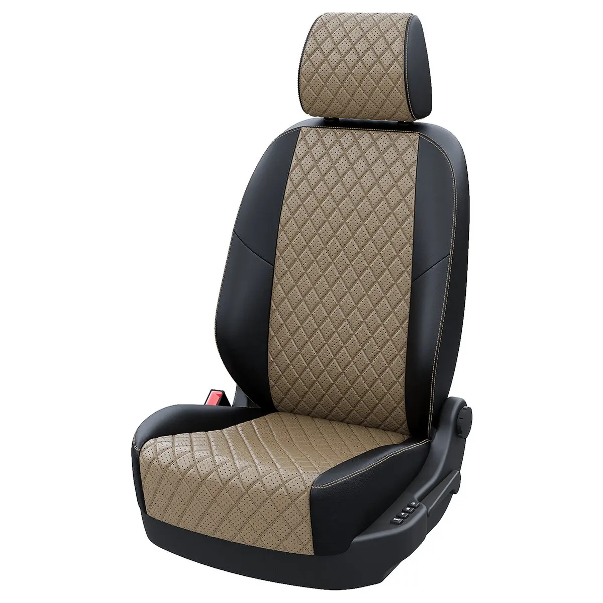 Чехлы на сиденья Хендай Соната EF 4 1998-2012 Экокожа с ромбом