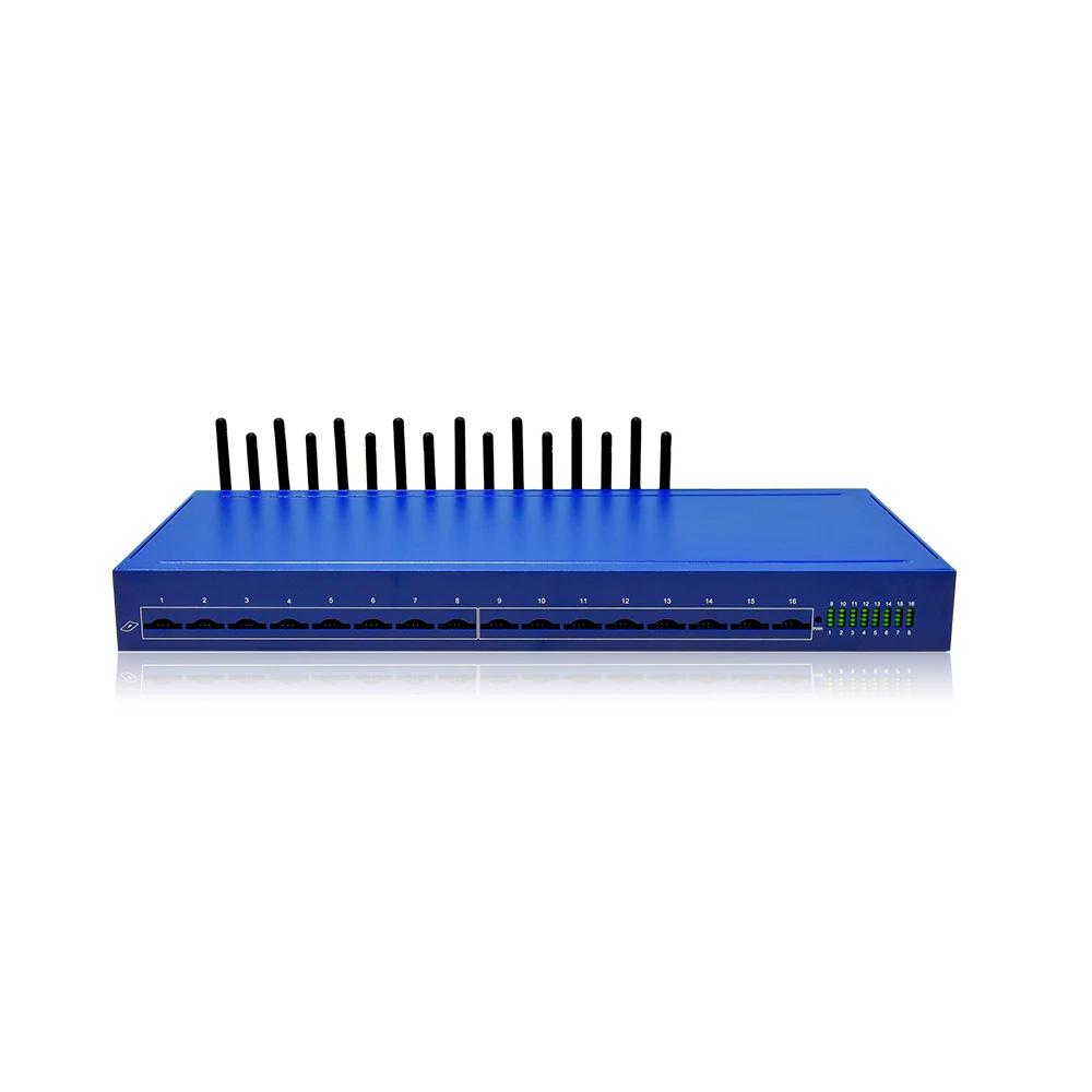 

Hot selling 16 port goip gateway sk16-16 sms gateway hardware