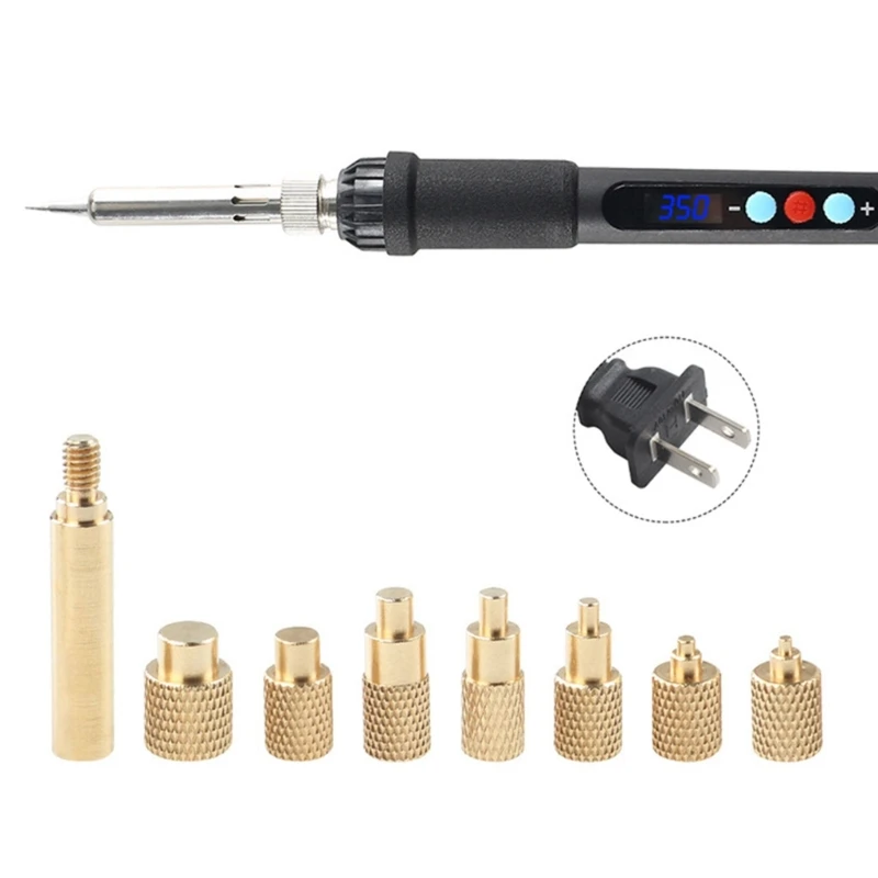 936 Паяльное жало с термоплавкой гайкой пресс-головка для 3D-принтеров паяльник