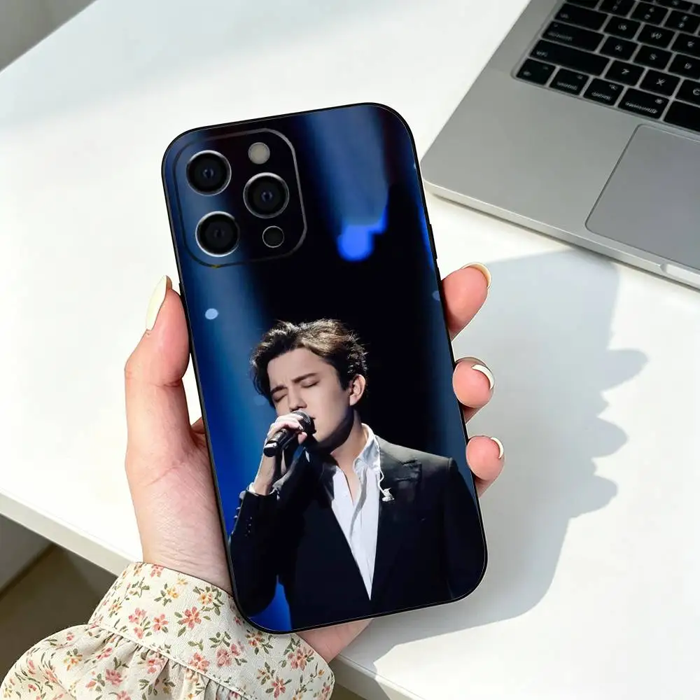 Фото Чехол для телефона D-Dimash Kudaibergen Singer для iPhone 17, 16, 15, 14, 13, 12, 11 Pro Max, 16 Plus, XS, мягкий черный чехол №2