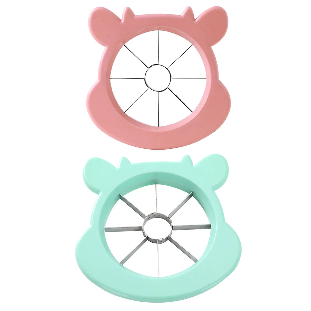 

2 Pcs Apple Avacado Slicer Banana Avocado Slicer Cutting Machine Peeler Stainless Steel Peeler Corer Slicer Vegetable cutter