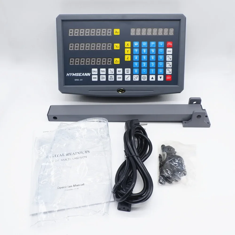 

HYMSEANN SNS-3V Токарно-фрезерный станок с цифровым считыванием