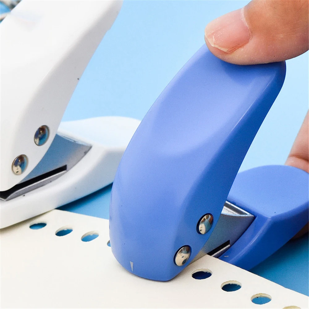 

1pc Creative Mini Punch Portable Manual Punch DIY Craft Circular Pattern Scrapbook Hand Punch Supplies Stationery