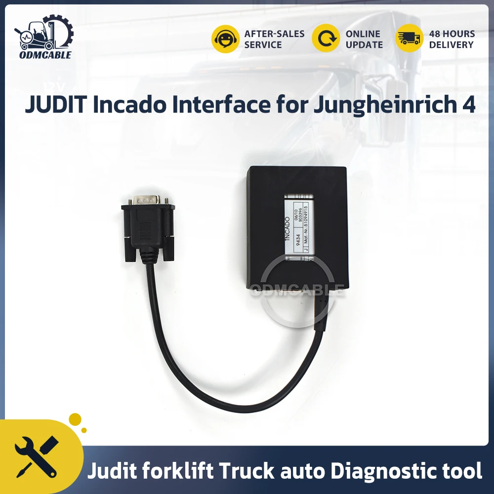 

Truck Diagnostics For Judit Incado Box Diagnostic Kit Jungheinrich JUDIT 4 Judit INCADO Interface forklift truck diagnostic tool