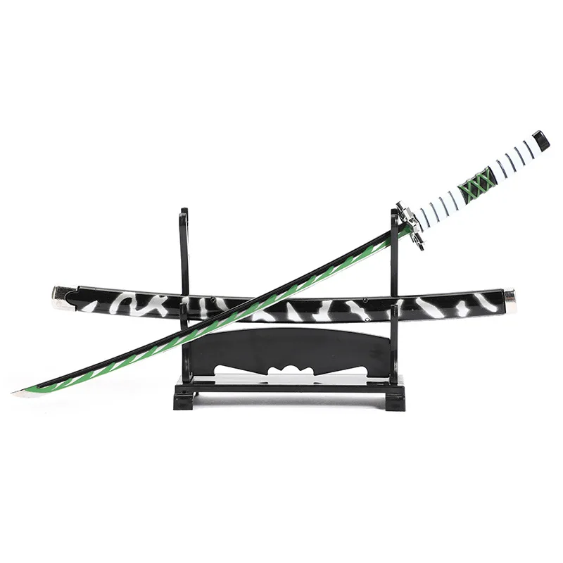 

255mm Demon Slayer Sword Real Katana Swords Demon Slayer Cosplay Metal Props Weapon Anime Battle Ready No Cut Edge Bedroom Decor