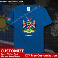 namibia country flag %e2%80%8bt shirt free custom jersey diy name number logo 100 cotton t shirts men women loose casual t shirt nam