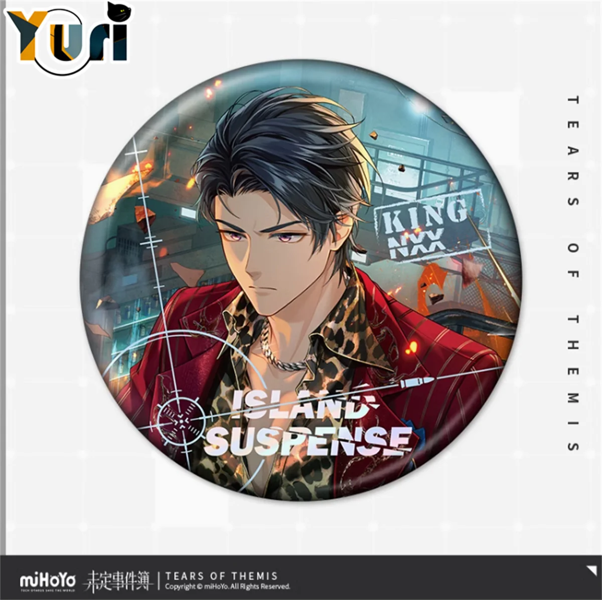 Слезы Фемиды Люк Ся Янь Artem Zuo Ran Vyn Mo Yi Marius Lu Jinghe Официальный значок Орнамент