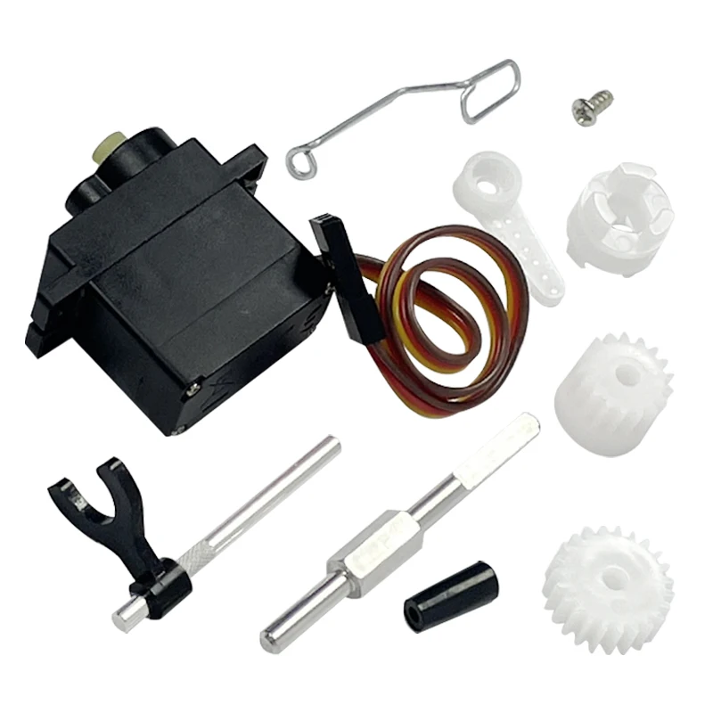 

LDRC LD-P06 LD P06 Unimog Transmission Gearbox Gear Servo Set 1/12 RC Truck Car Spare Parts Accessories