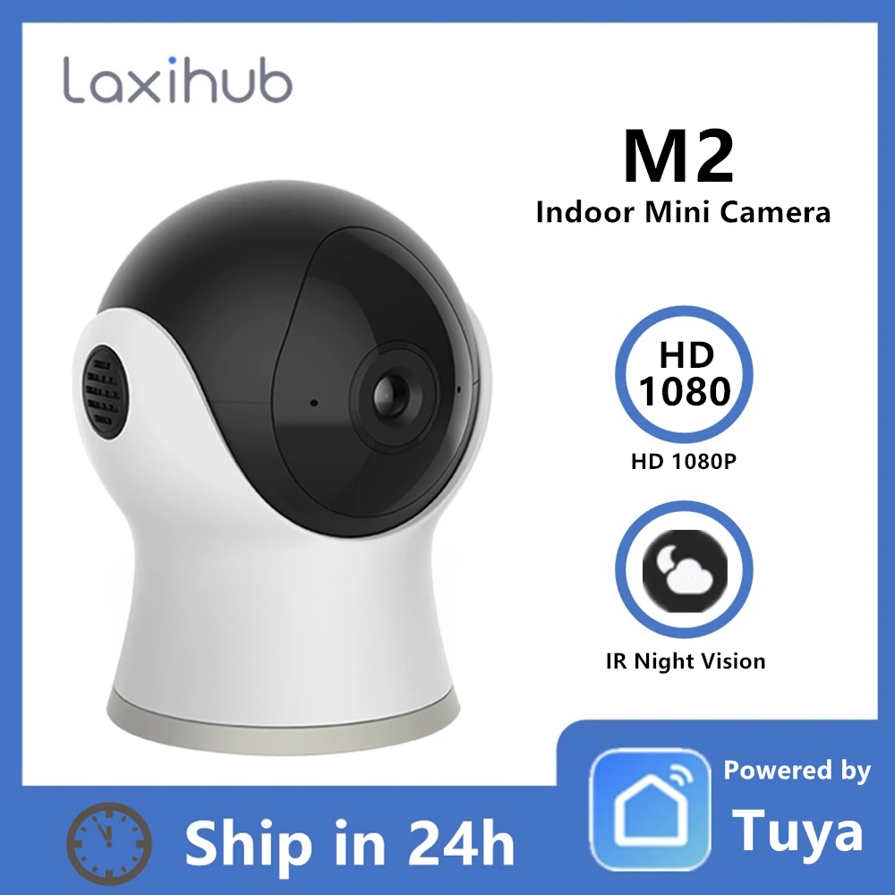 

IP-камера видеонаблюдения Laxihub HD, 1080P, Wi-Fi, ночное видение