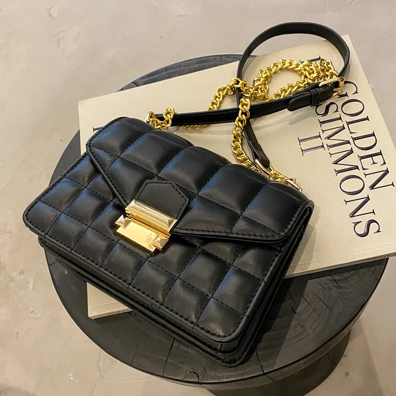 

Новейшие стильные осенне-зимние ручные сумки, женские модные сумки через плечо, универсальная сумка-мессенджер в западном стиле с цепочкой,...