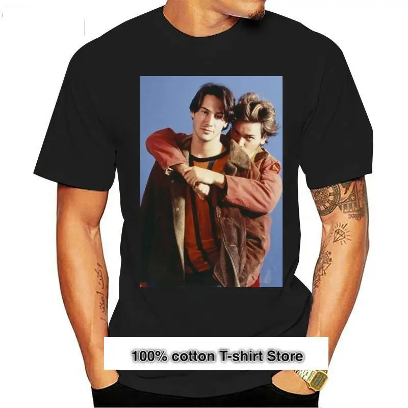

Camiseta de Río y Keanu, camisa Keanu, Reeves, río, Phoenix, mi propio privado, Idaho, Mopi, nueva