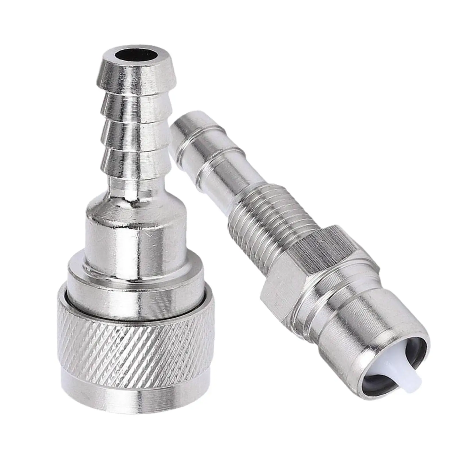 

Fuel Line Connector 1 Set 6AN to 5/16" Quick Connector Fuel Hardline Tube Fitting 5/16inch 8mm Fuel Line Adapter