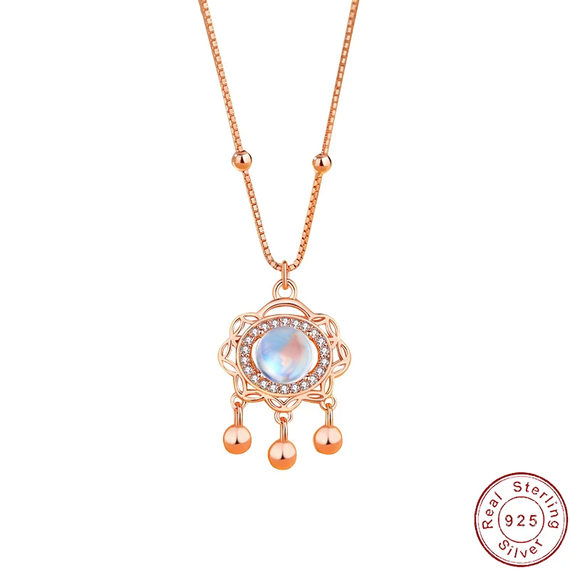 

Женское ожерелье из серебра 925 пробы, с фианитом