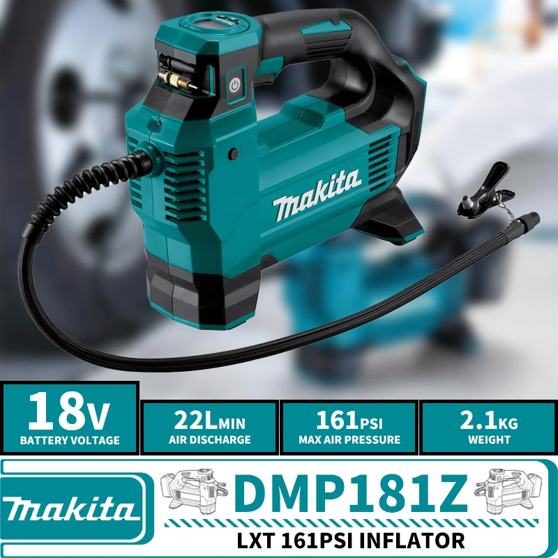 

Makita DMP181Z LXT беспроводной 161psi насос 18 в литиевый электроинструмент