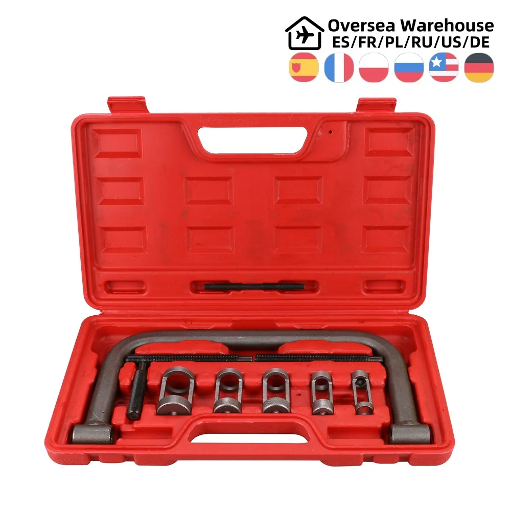 

10Pcs Automotive Cylinder Head Valve Oil Seal Removal Spring Compressor Tool C Clamp Service Set