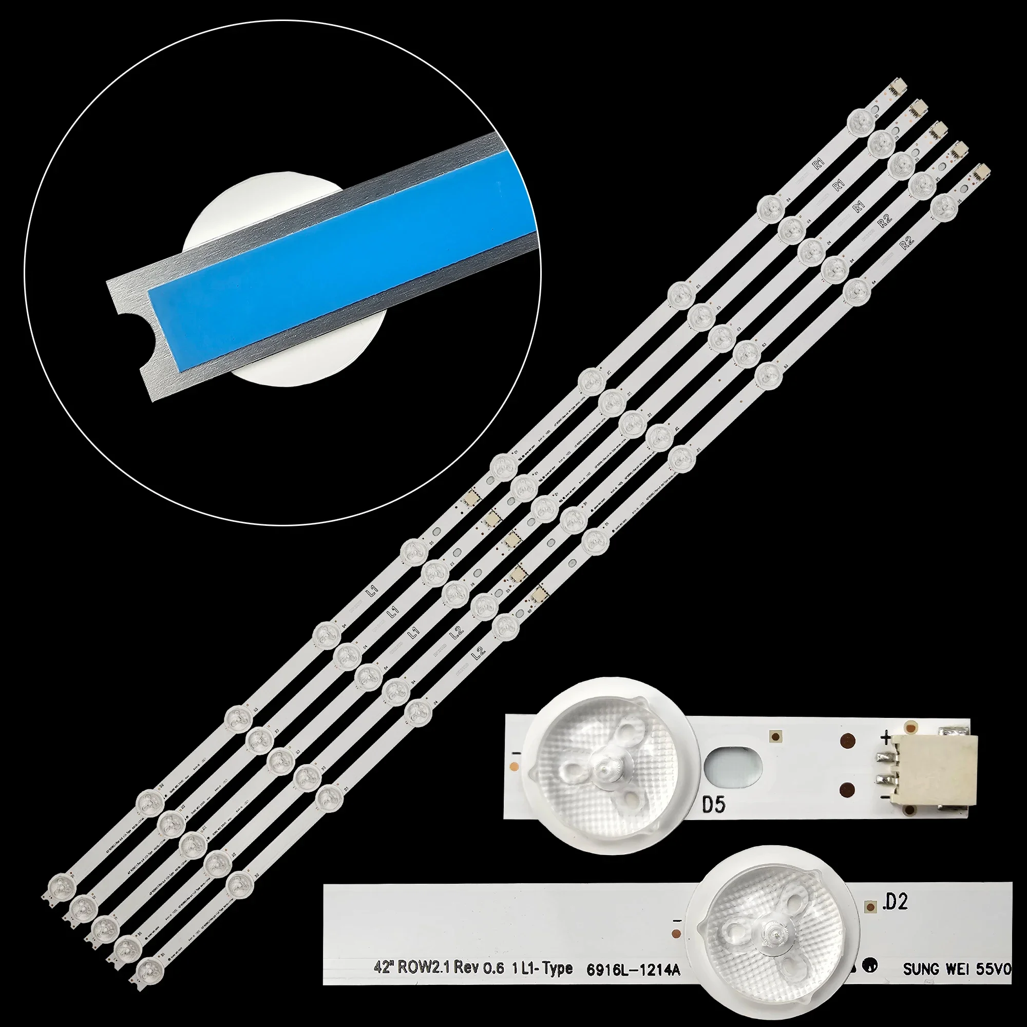 

Светодиодная лента для подсветки телевизора 42 дюймов