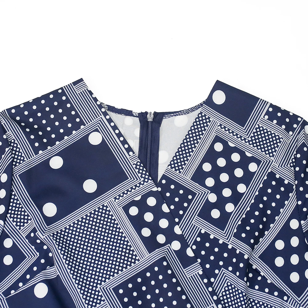 MD 2022 Summer Autumn Dresses For Women African Print Chiffon Robe Long Sleeve Kaftan Abaya Party Gowns Elegant Ladies Clothing