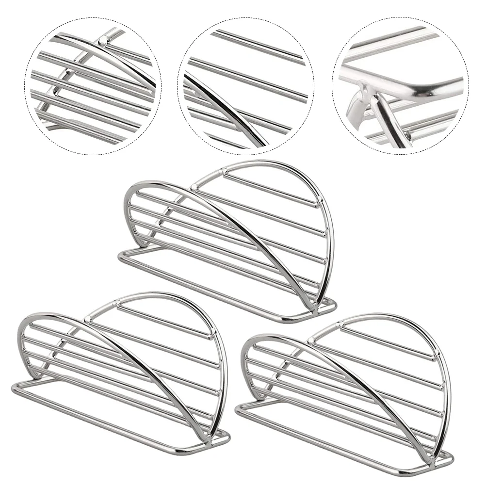 

Taco Holder Stand Stainless Steel Rack Tray Holders Pancake Wire Racks Display Shells Shell Kitchen Frame Making Metal