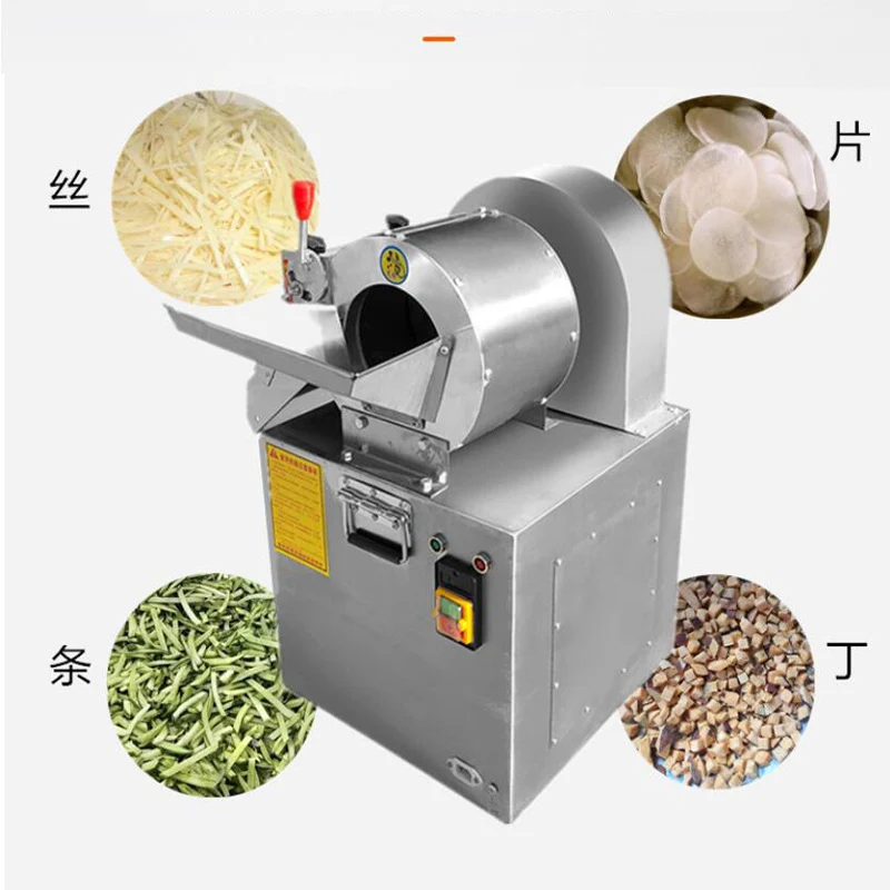 

1500W Electric Vegetable Cutting Machine For Potatoes Carrots Onions Cabbage Eggplants Shredder Slicer Machine Vegetable Cutter