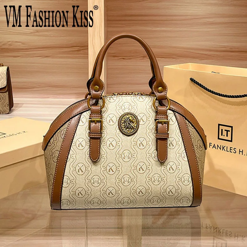 Новинка 2024 винтажные женские сумки из спилка кожаные сумочки дизайнерская