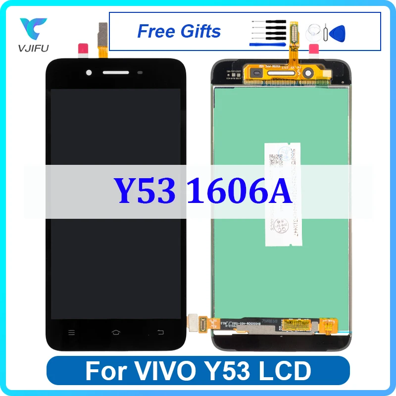Оригинальный ЖК-дисплей для VIVO Y53 1606A, дисплей для замены фотографий, Ремонт 100% протестирован Оригинальный ЖК-дисплей для VIVO Y53 1606A, дисплей для замены фотографий, Ремонт 100% протестирован