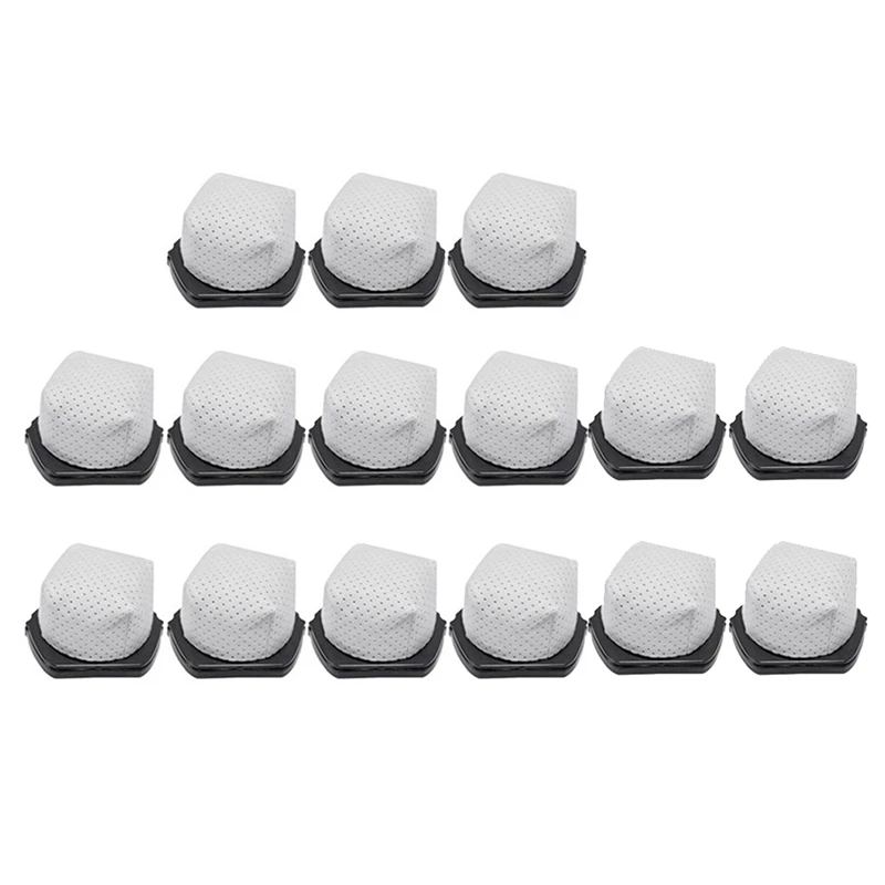 

15Pcs Washable Dust Cup Filter For Shark XSB726N Hand Vacuum Cleaner Models For SV75 SV70 SV726 Accessories Kits