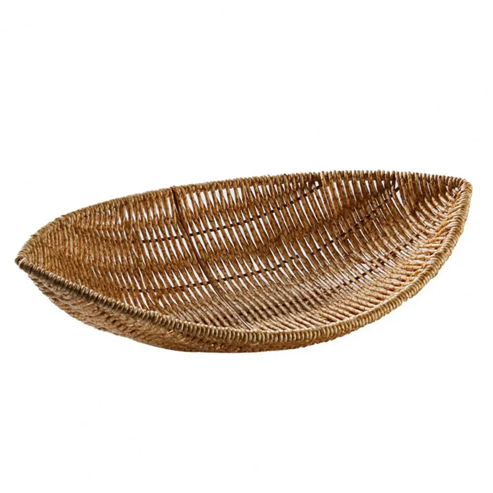 

Fruit Plate Modern Drain Holes Pastoral Style Versatile Dessert Basket Food Serving Tray for Living Room Fruit Tray Food Tray