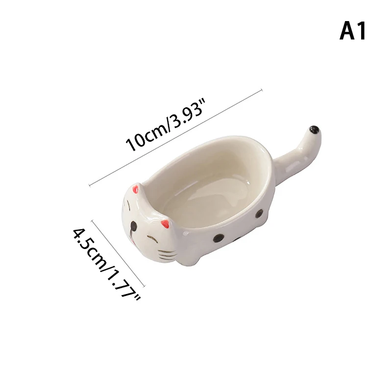 

Керамическая тарелка для соуса SHNGki Cat Ceramic Small Dish