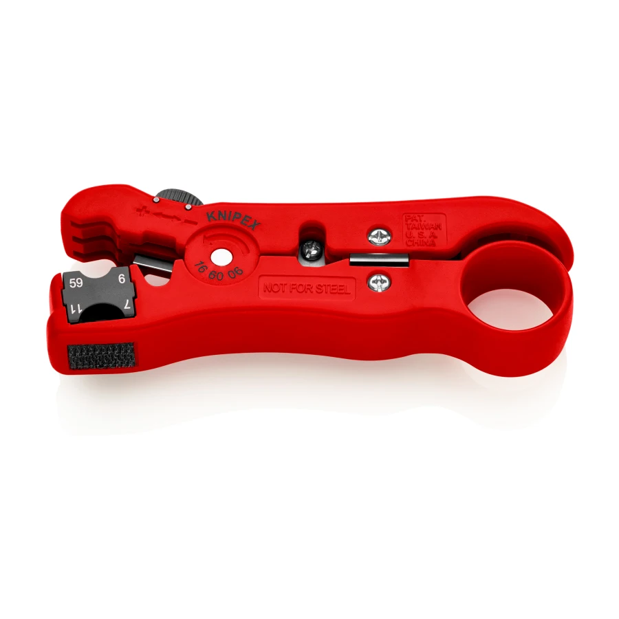 KNIPEX 16 60 06 SB 125 мм Инструмент для зачистки проводов коаксиального кабеля и передачи