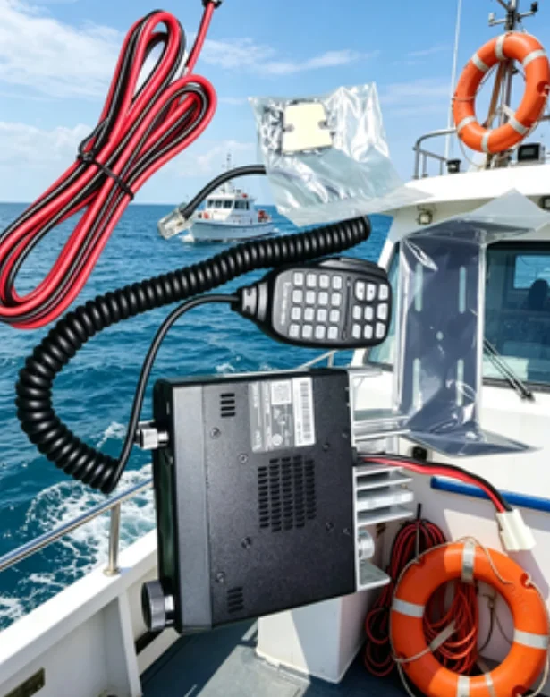 Фото Радиостанция IC-V3500 2M VHF для автомобилей и морского транспорта, 65 Вт, 207 каналов, FM-трансивер, рация №1