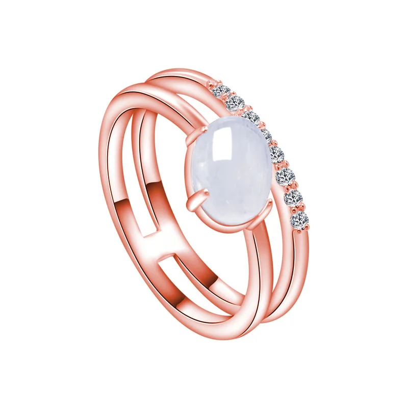 

hot selling S925 sterling silver irregular texture retro cold wind niche design ladies ring