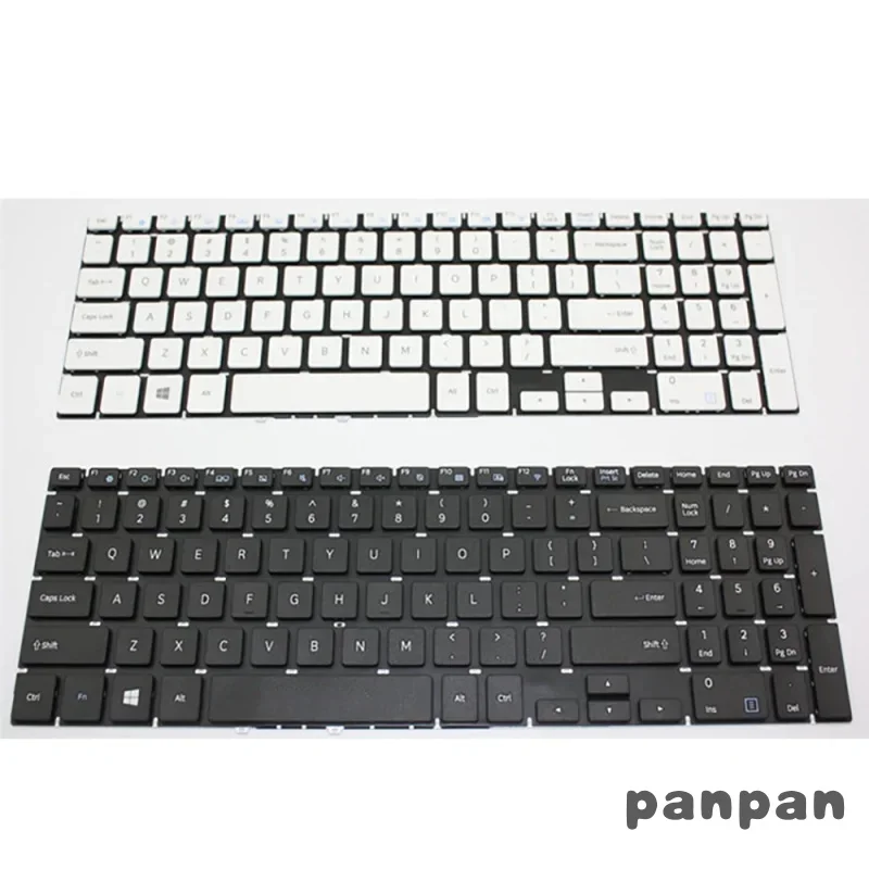 Фото Клавиатура без подсветки для Samsung NP350XAA NP35X0A NP550XAA NP350XAA NP500r5h NP340XAA NT551 №1
