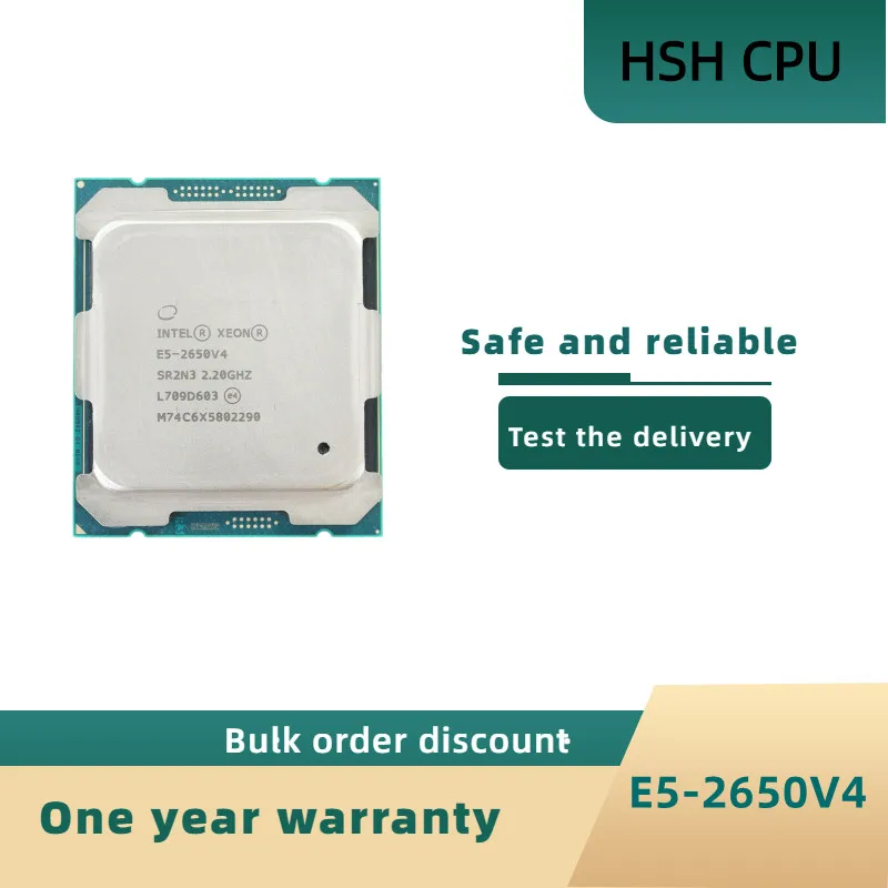 

Б/у процессор Intel Xeon E5 2650 V4 E5-2650V4 SR2N3 2,2 ГГц двенадцать нуклеев 30M LGA 2011-3 CPU