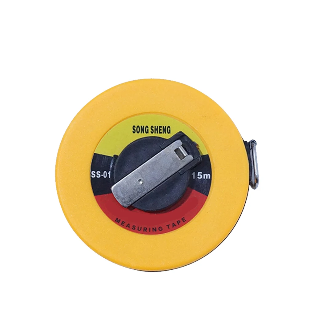 Fiberglass Tape Measure 10m/15m/20m/30m/50m Measurement Soft Ruler Building Surveying  Inch Metric Scale Measuring Tool