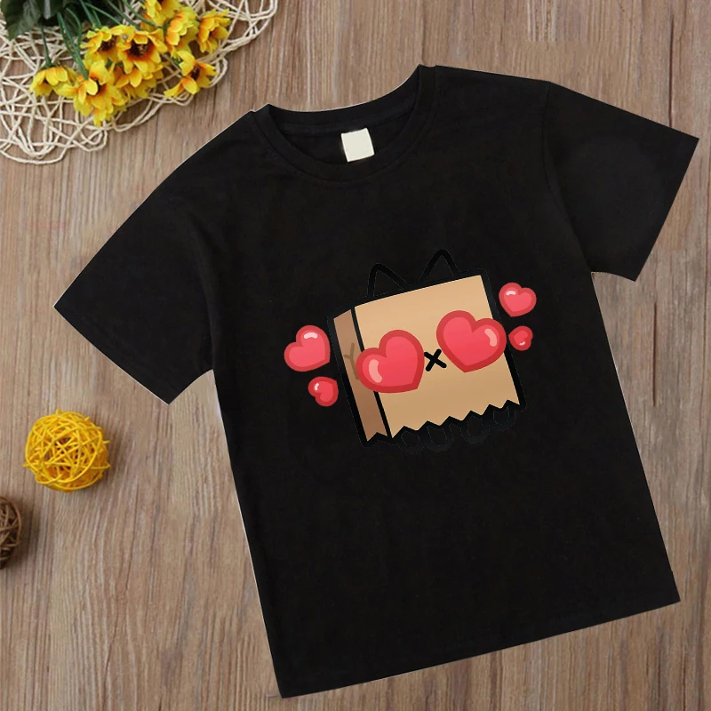 Новинка Детская футболка с рисунком игры Toca Life World аниме бока детские топы для