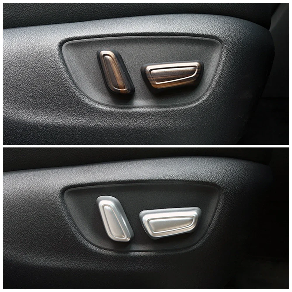 Для Toyota Highlander XU70 2022 цвет углеродного волокна регулировка сиденья кнопка