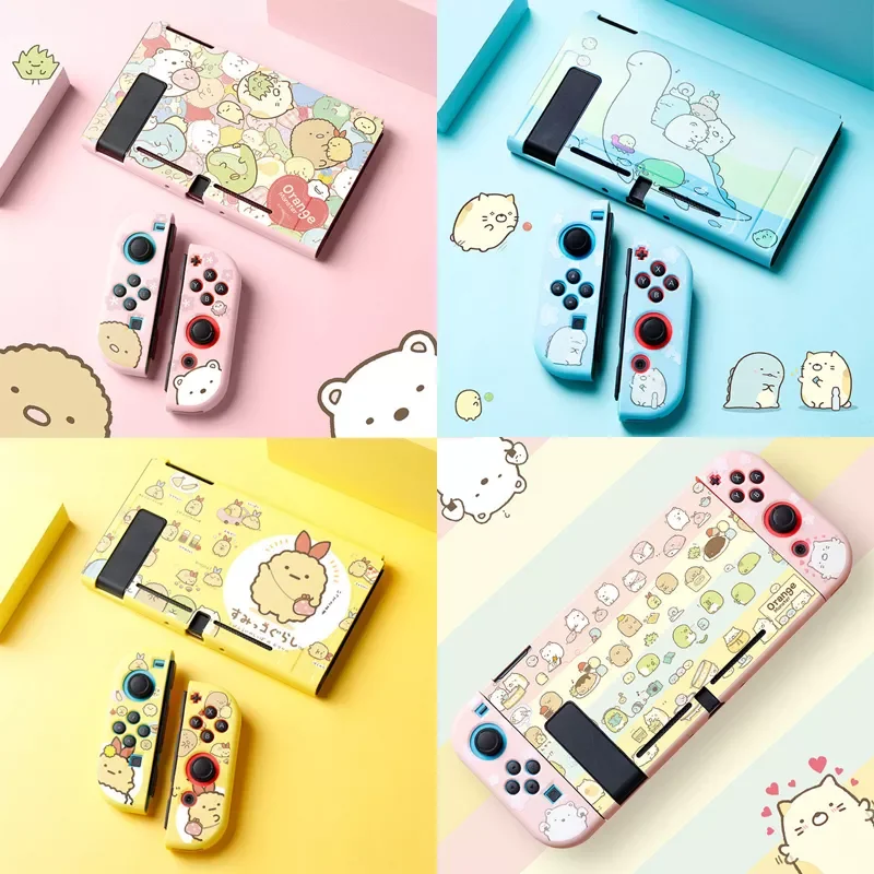 

Cute Anime For Nintendo Nintend Switch NS NX Case TPU Silicone Cover Cartoon Protection Cases Game Joycon Funda For Switch Oled