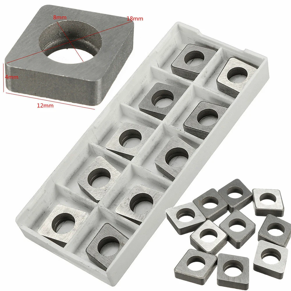

10 Pcs SC1204 Carbide Insert Shim Seats Spacers Holder For CNMG CNMM 120408/04/12 Holder Tool GT Metalworking Turning Tools