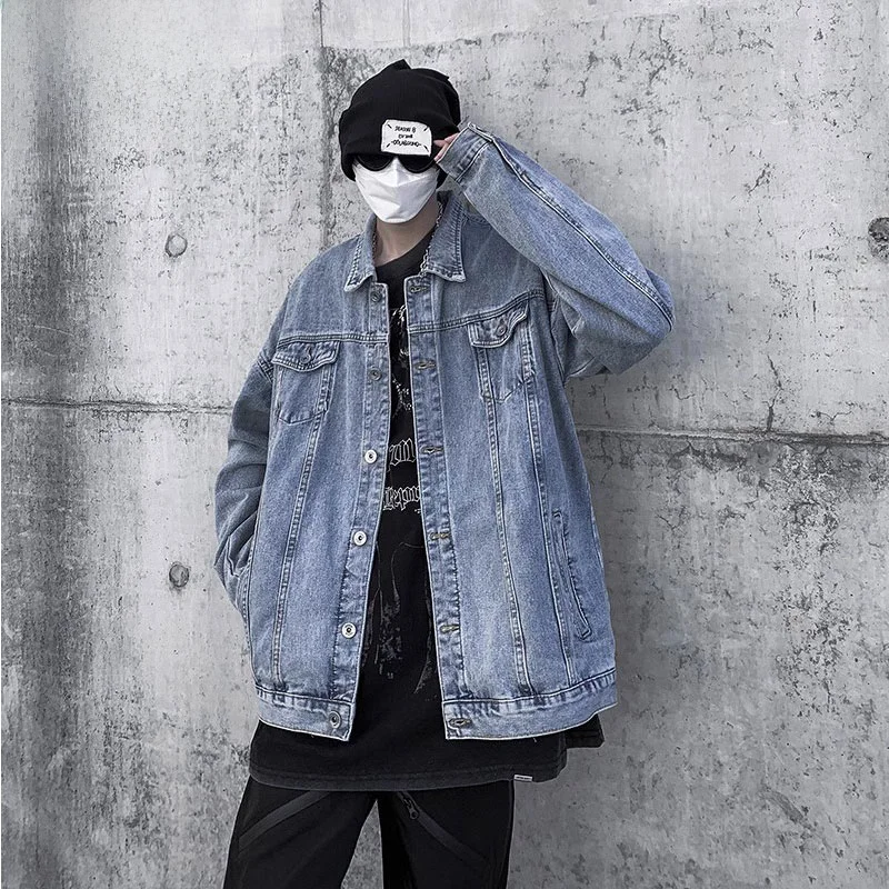 Джинсовое пальто Nanjiren для мальчиков новинка весны и осени модная брендовая