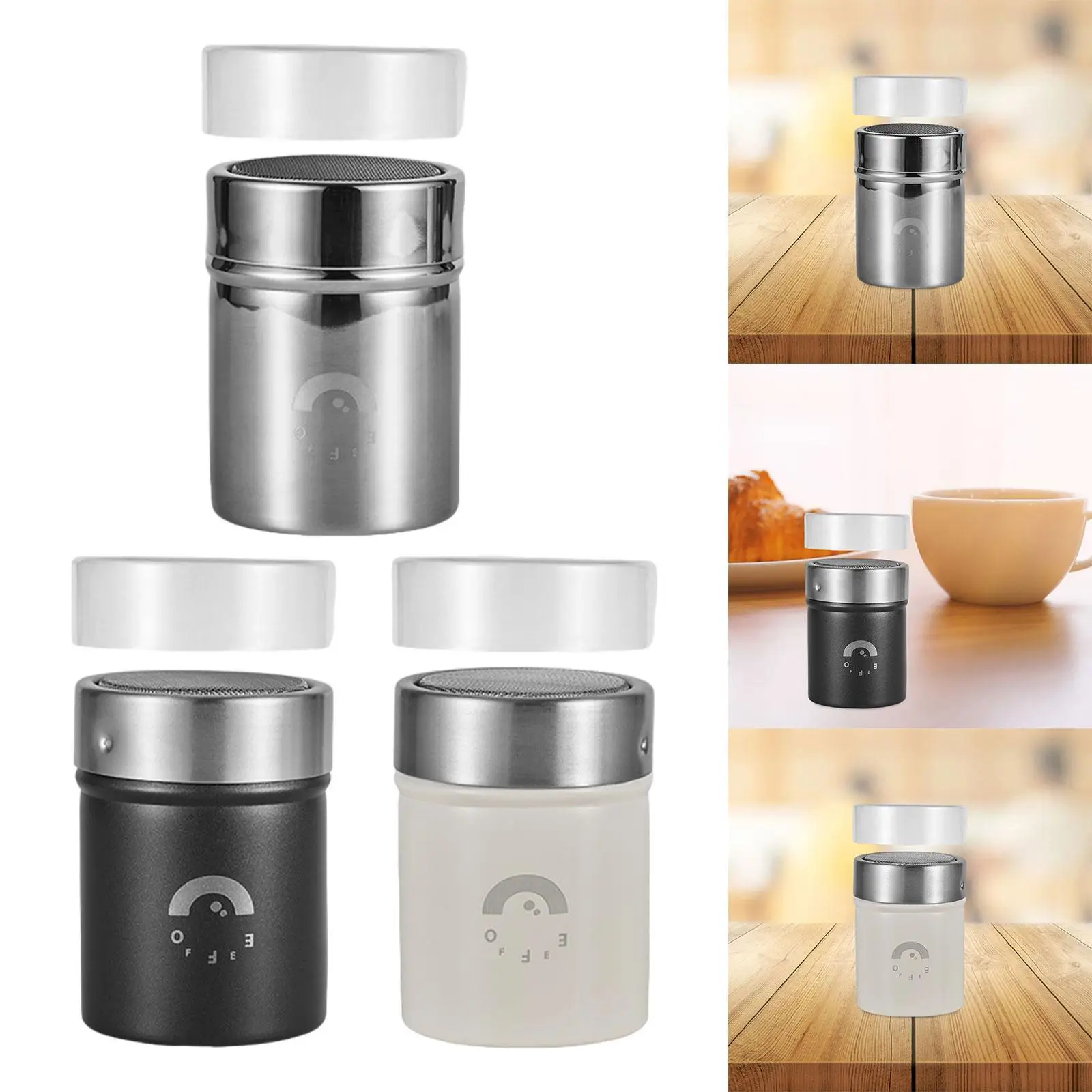 Сито для муки из нержавеющей стали солонка перца инструмент приготовления пищи