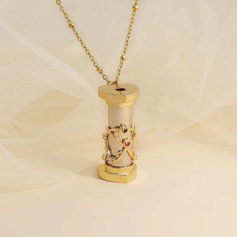 Мини-цветочное ожерелье с объективом камеры фрактальное 3D дифракционное цветами