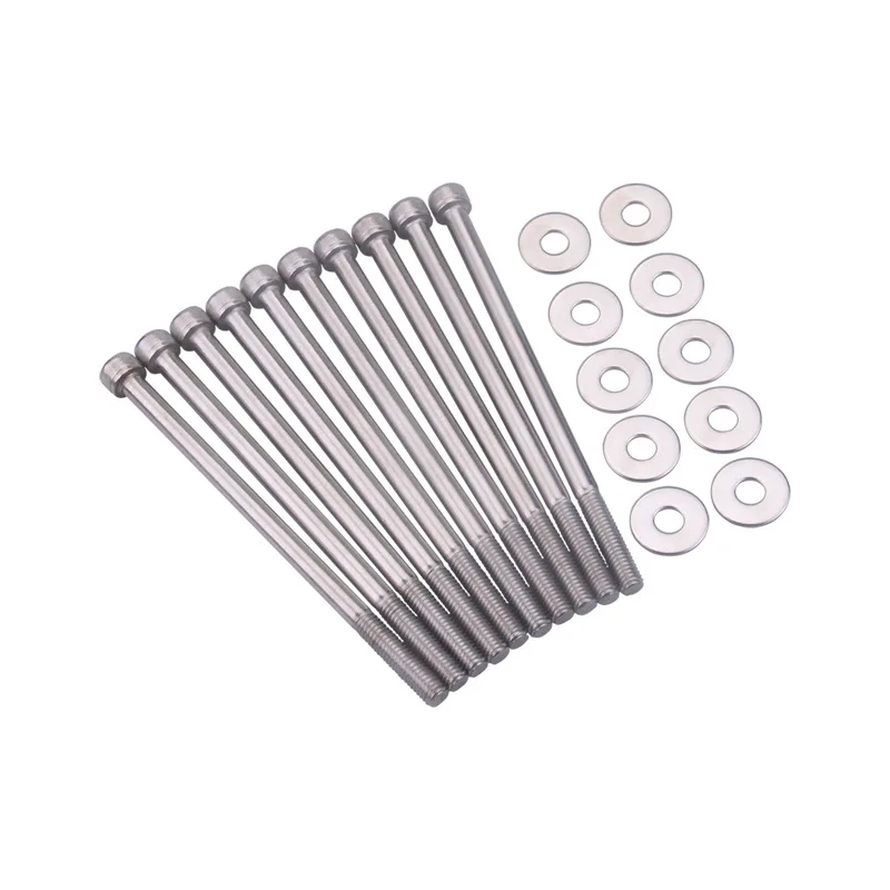 

For LS1 INTAKE MANIFOLD BOLTS STAINLESS STEEL KIT LSX LS2 LS3 LS6 CORVETTE GM