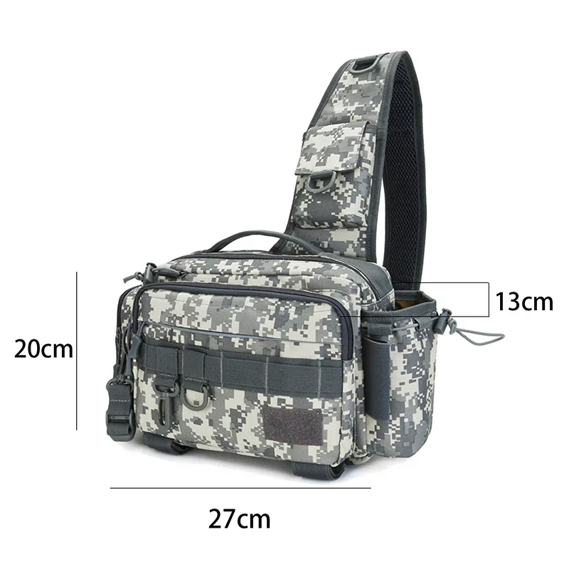 Рюкзак для рыбалки коробка хранения приманок сумка снаряжения забавная мужчин