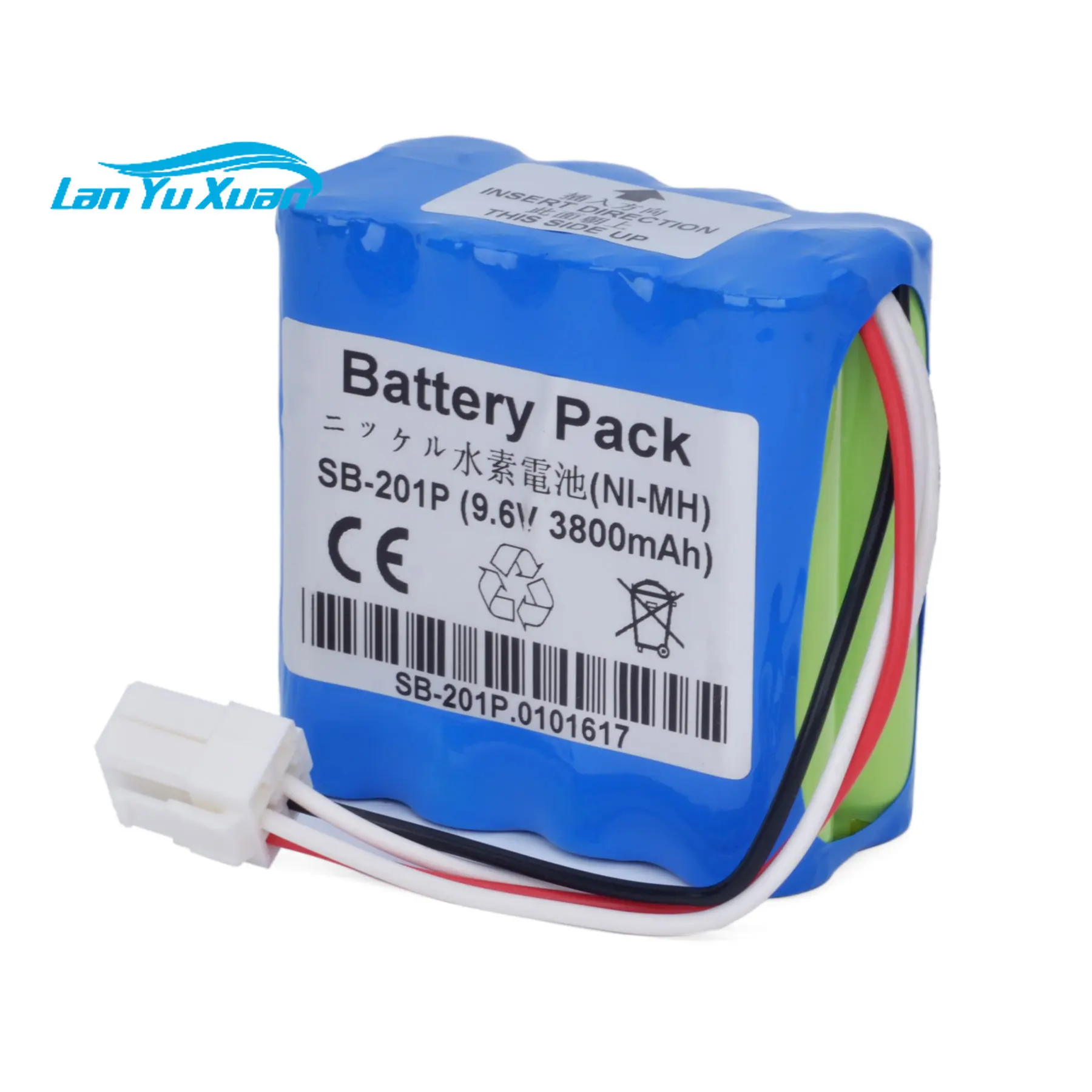 

9.6V 3700mAh SB-201P Battery for Nihon Kohden Vismo PVM-2700 PVM-2703 PVM-2701