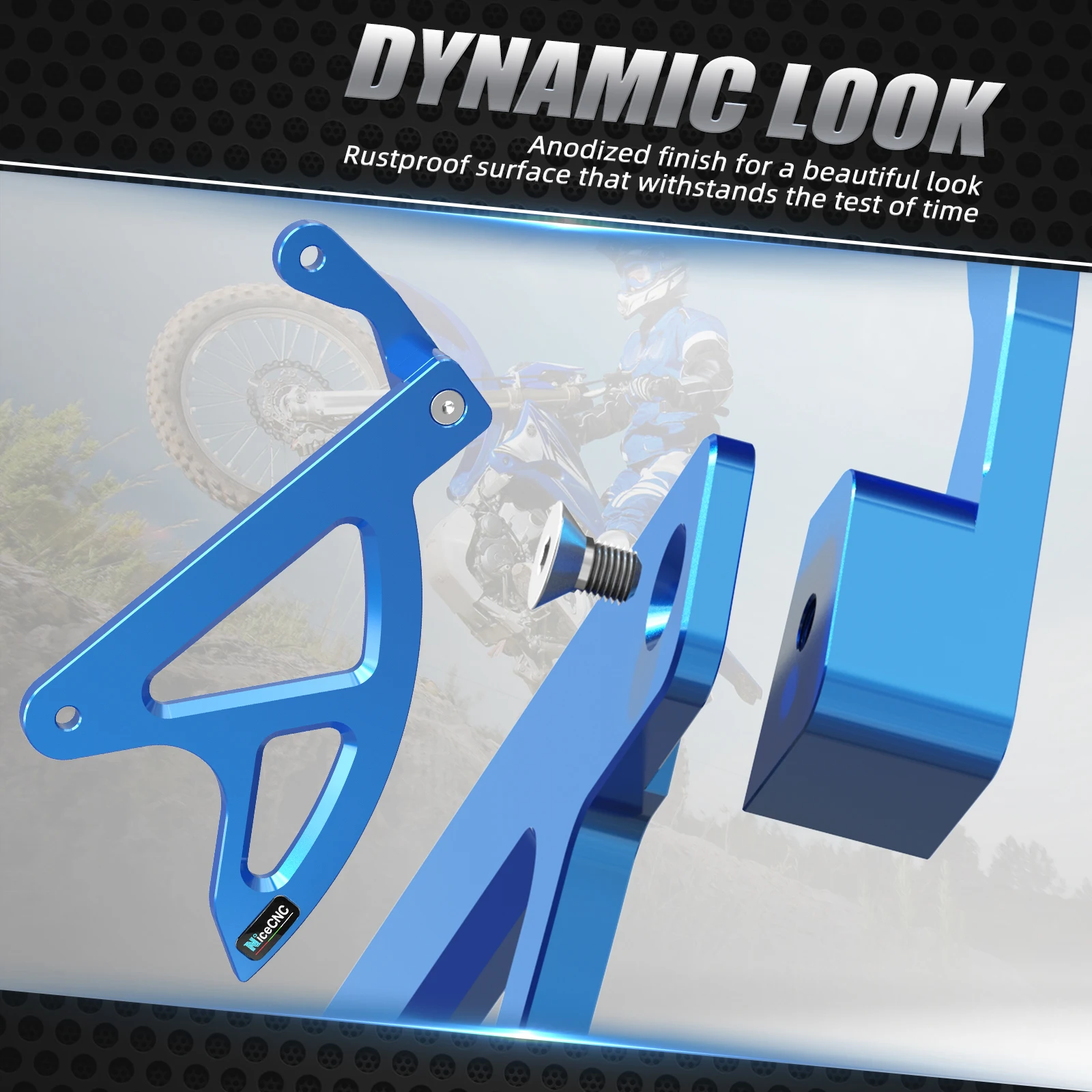 Защитная накладка на задний тормозной диск для YAMAHA YZ450F YZ250F 2010-2021 WR450F WR250F 2015-2021 YZ250FX