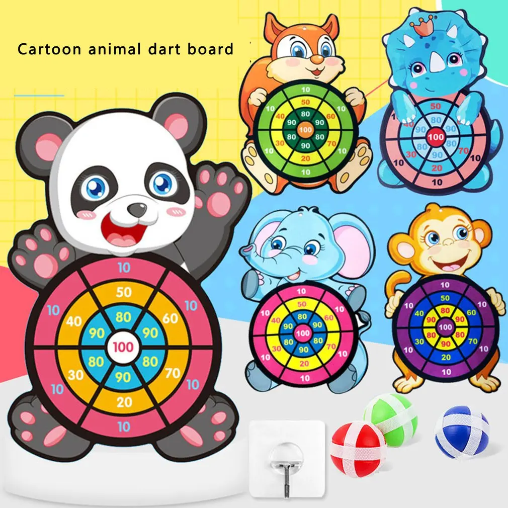 

Sticky Ball Dart Board Target Sports Game Toys For Children Outdoor Party Toys Target Sticky Ball Throw Educational Board Games