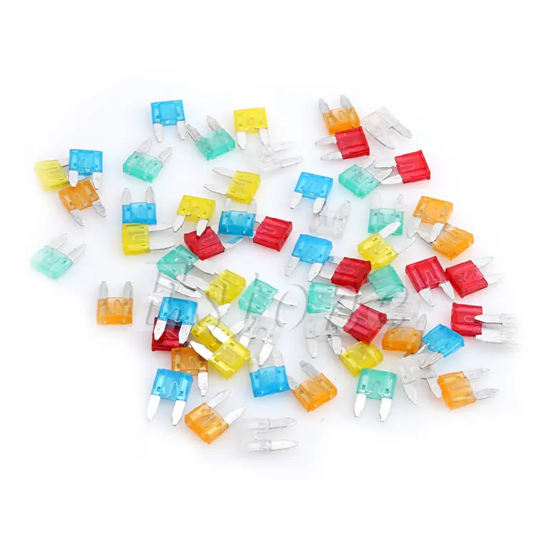

60Pcs Auto Car Truck ATC 5A 10A 15A 20A 25 30A AMP Mini Mixed Set drop shipping