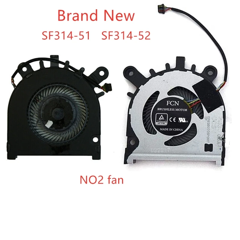 

New CPU Cooling fans For Acer Swift 3 SF314-51 52W2 SF314-51-31NE SF314 52 SF314-52G 13N1-09A0901 Notebook GPU Cooler fan DC 5V